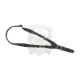 One Point Elastic Support Sling Snap Hook - Black -
