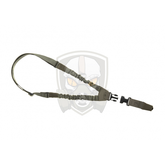 One Point Elastic Support Sling Snap Hook - RAL7013 -