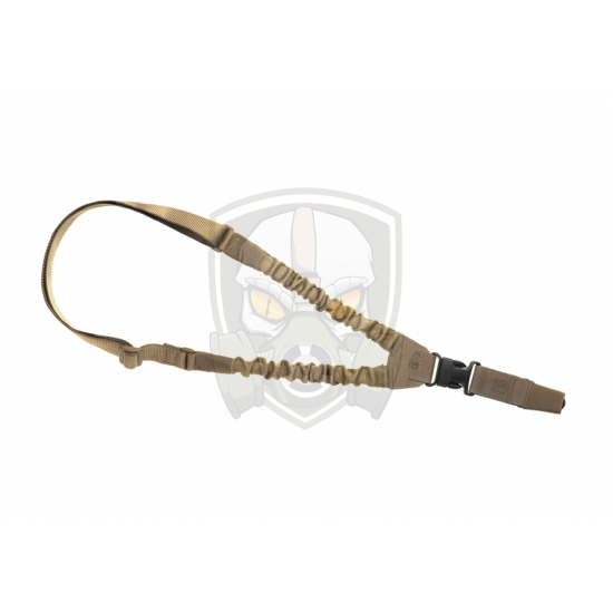 One Point Elastic Support Sling Snap Hook - Coyote -