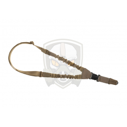 One Point Elastic Support Sling Snap Hook - Coyote -