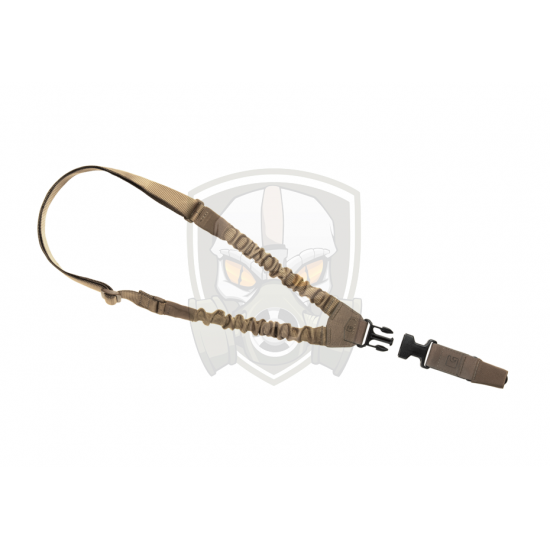 One Point Elastic Support Sling Snap Hook - Coyote -