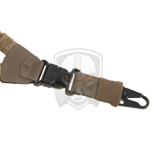 One Point Elastic Support Sling Snap Hook - Coyote -