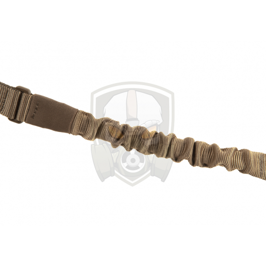 One Point Elastic Support Sling Snap Hook - Coyote -