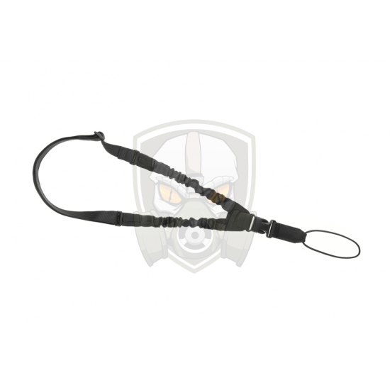 One Point Elastic Support Sling Paracord - Black -