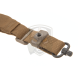 Vickers 221 Padded Sling RED Swivel - Coyote -