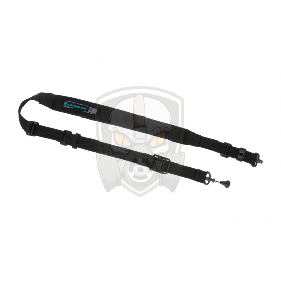 Vickers 221 Padded Sling RED Swivel - Black -