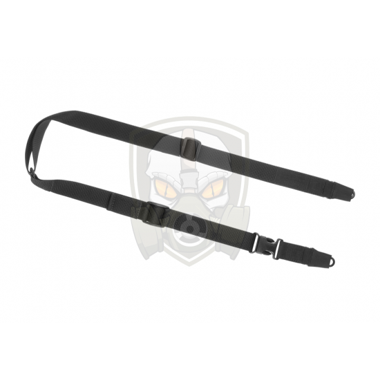 QA Two Point Sling Snap Hook - Black -