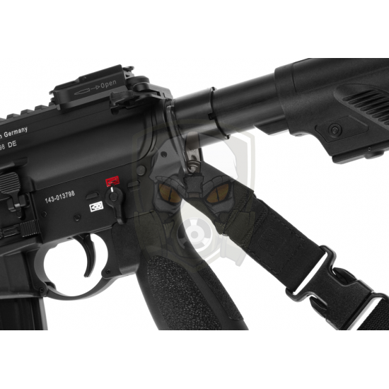 QA Two Point Sling Snap Hook - Black -