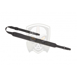 Sniper Rifle Sling Padded Snap Hook - Black -