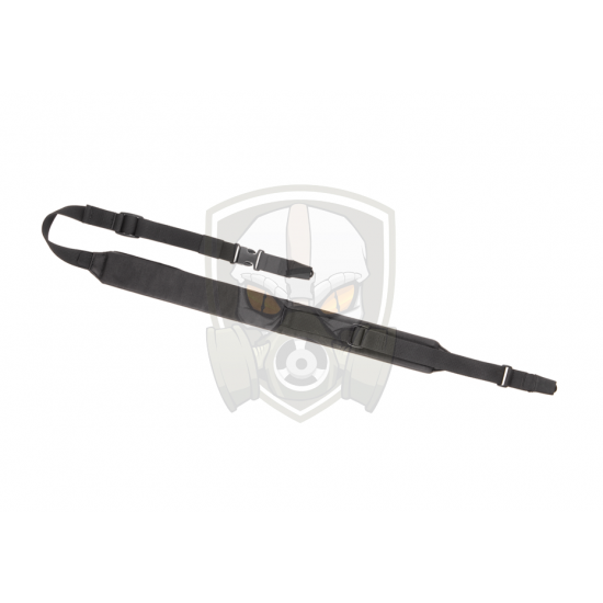 Sniper Rifle Sling Padded Snap Hook - Black -
