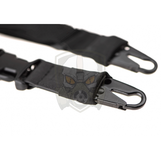 Sniper Rifle Sling Padded Snap Hook - Black -