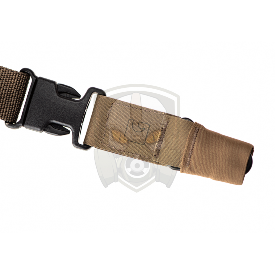Sniper Rifle Sling Padded Snap Hook - Coyote -