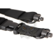 Sniper Rifle Sling Padded QD Swivel - Black -