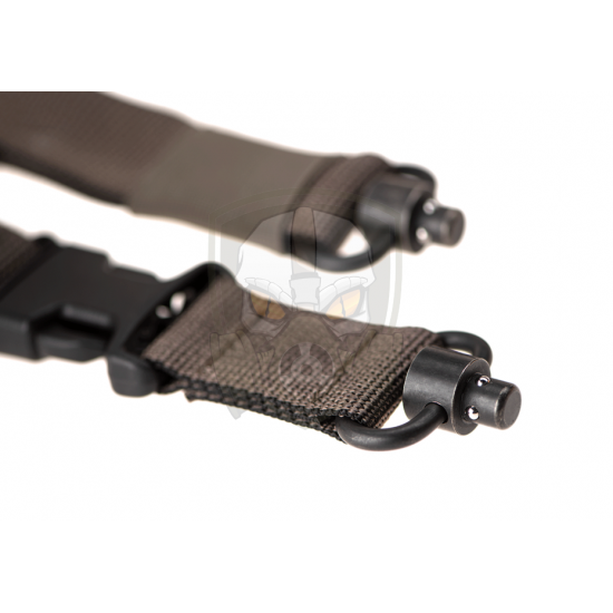 Sniper Rifle Sling Padded QD Swivel - RAL7013 -