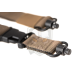 Sniper Rifle Sling Padded QD Swivel - Coyote -