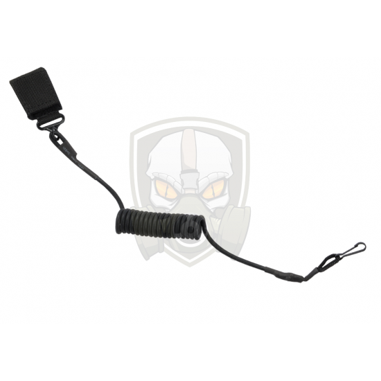 Pistol Lanyard - Black - Pirate Arms -