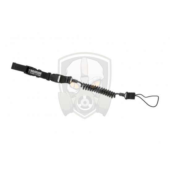 Pistol Lanyard - Black - Warrior -