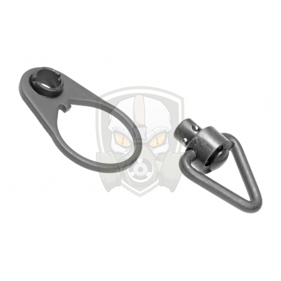 End Plate QD Sling Mount with Sling Swivel