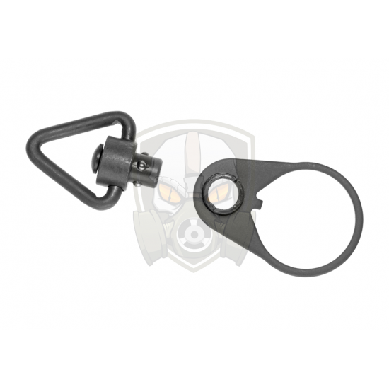 End Plate QD Sling Mount with Sling Swivel