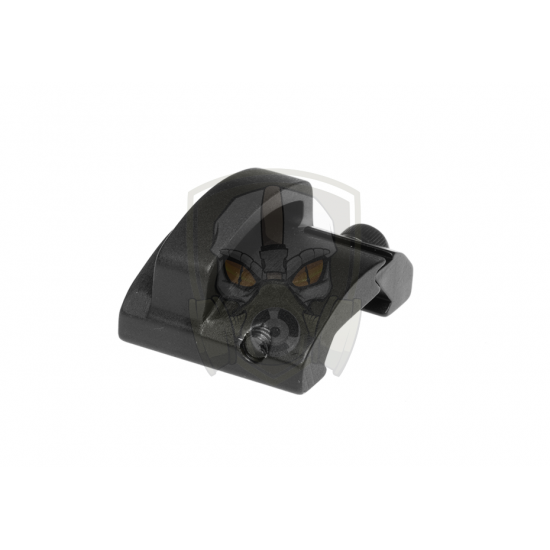 1 Inch Loop Rail Mount - Black -
