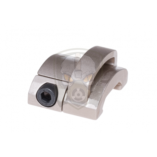 1 Inch Loop Rail Mount - Dark Earth -