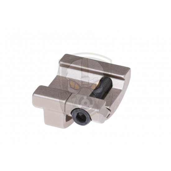 1 Inch Loop Rail Mount - Dark Earth -