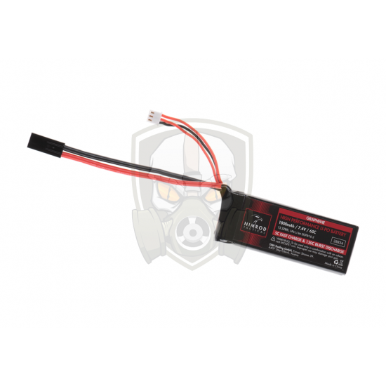 Lipo 7.4V 1800mAh 65C Graphene Mini Type