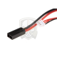 Lipo 7.4V 1300mAh 25C Stock Tube Type 95x17x18.5mm