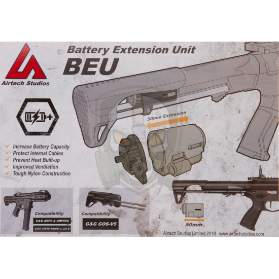 BEU Battery Extension Unit ARP9/ARP556 - Black -