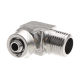 HPA 6mm Hose Coupling with Screwed Catch 90 Degree - Outer 1/8 NPT