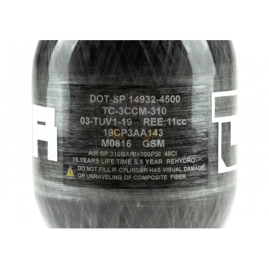 48/4500 HPA Carbon Tank