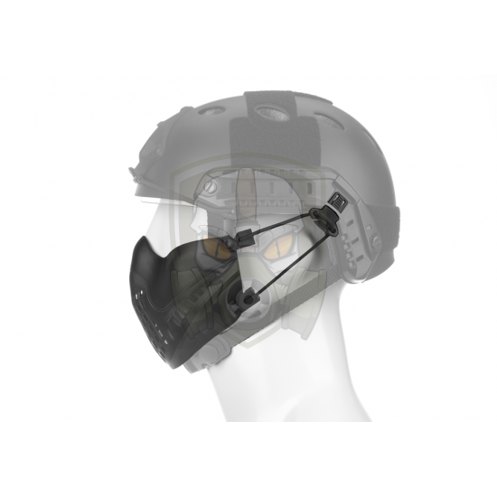 Mk.II Lightweight Half Face Mask - Black -