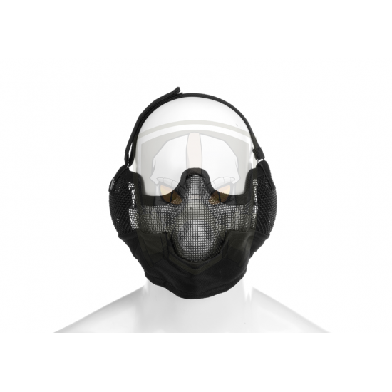 Steel Face Mask - Black -