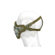 Steel Half Face Mask Death Head - OD -