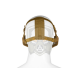 Steel Half Face Mask Death Head - Tan -