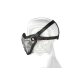 Steel Half Face Mask Death Head - Black -