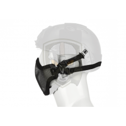 Steel Half Face Mask FAST Version - Black -