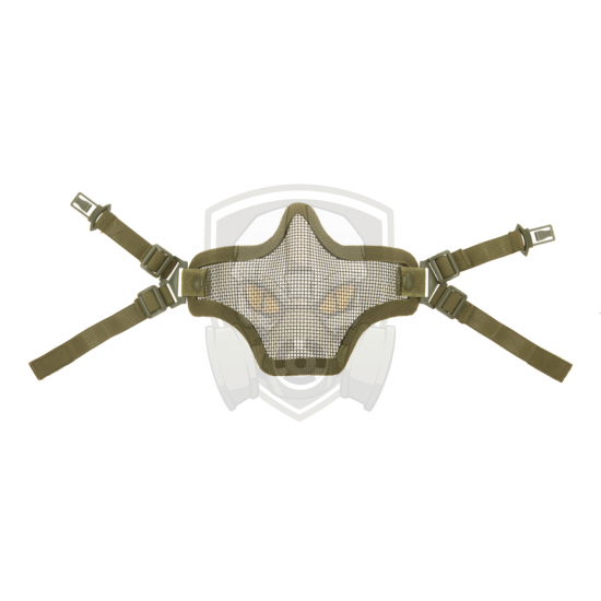 Steel Half Face Mask FAST Version - OD -