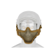 Steel Half Face Mask FAST Version - Tan -