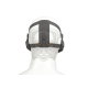 Steel Half Face Mask - Grey -