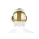 Steel Half Face Mask - Tan -
