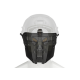 Warrior Steel Face Mask - Black -