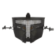 Warrior Steel Face Mask - Black -