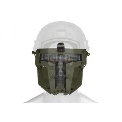 Warrior Steel Face Mask - OD -