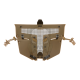 Warrior Steel Face Mask - Tan -