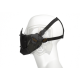 Warrior Steel Half Face Mask - Black -