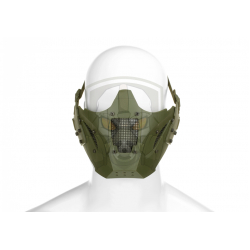 Warrior Steel Half Face Mask - OD -