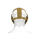Warrior Steel Half Face Mask - Tan -