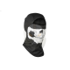 MPS Death Head Balaclava - Black -
