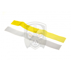 Team Patch Set Yellow / White